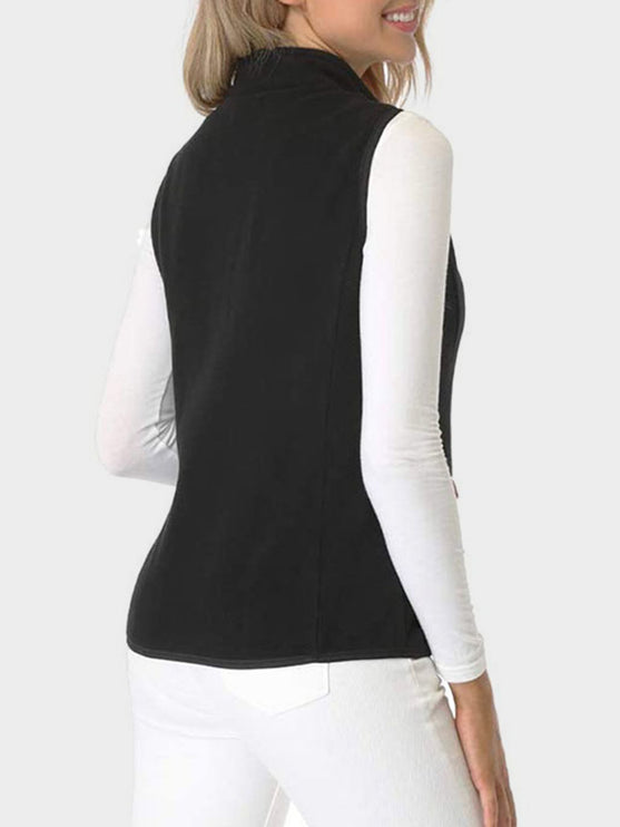 Zip Up Vest with Pockets