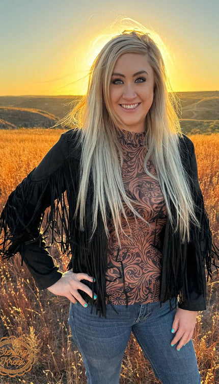 Country Road Leather Top