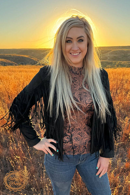 Country Road Leather Top