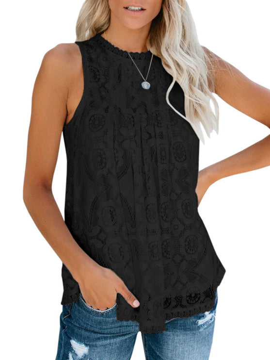 Modish Lace Tank