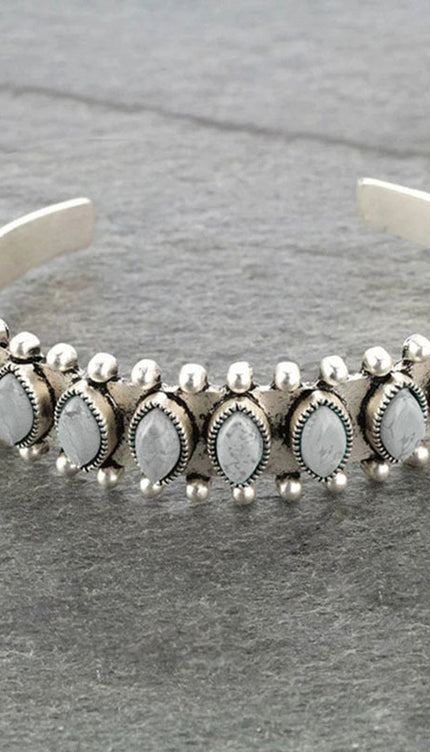 Turquoise Open Bracelet-Modish