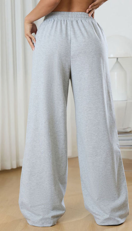 Drawstring Wide Leg Pants