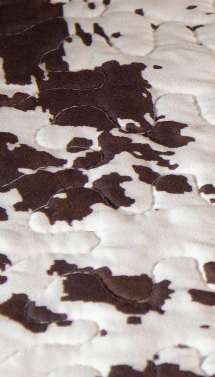 Wrangler Cowhide Quilt Set