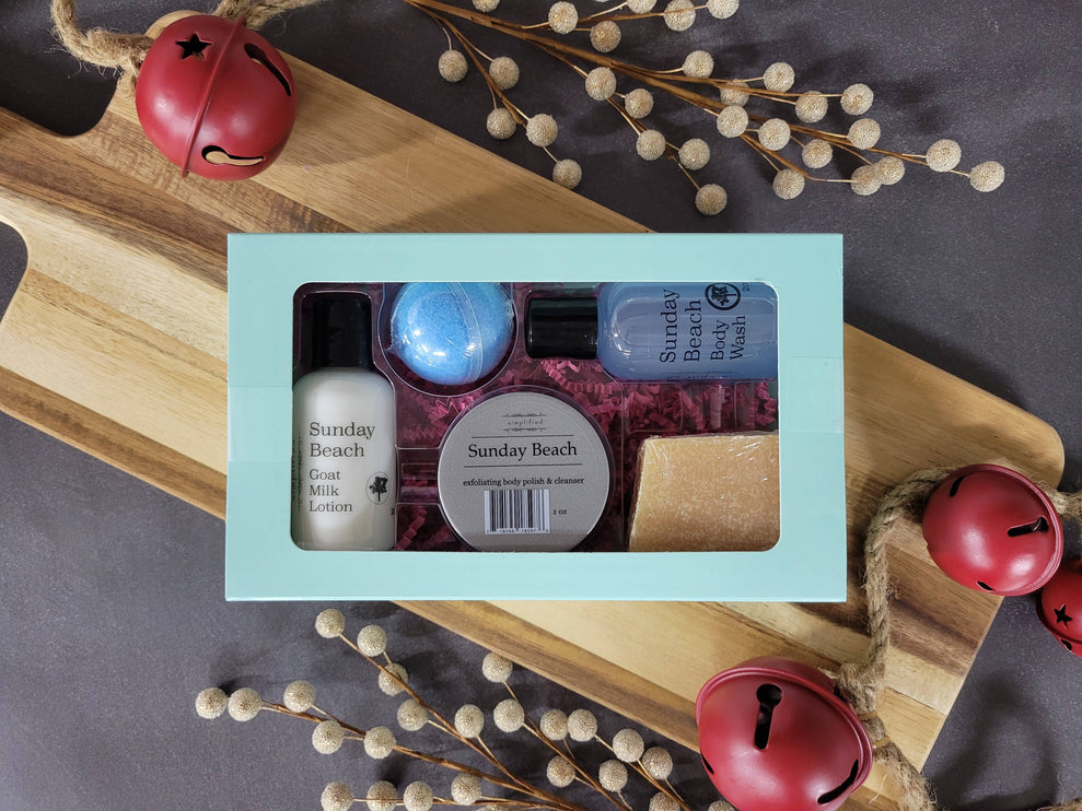 Frosted Cranberry 5 Piece Gift Set - Frosted Cranberry