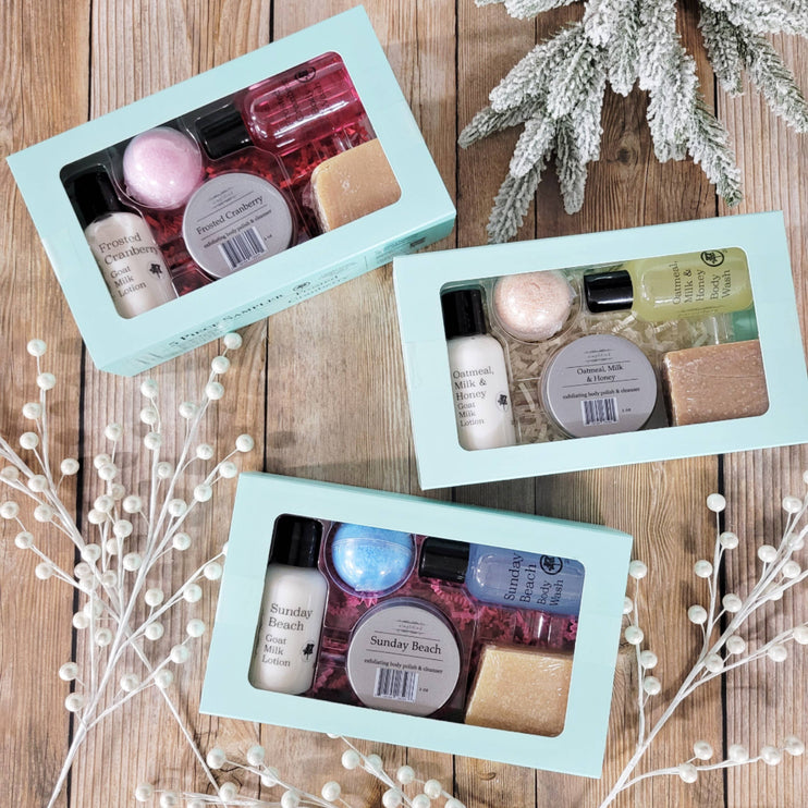 Frosted Cranberry 5 Piece Gift Set - Frosted Cranberry