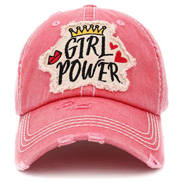 Girl Power Hat - Pink