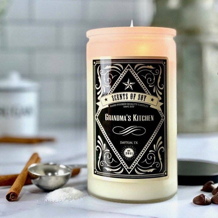 Grandma’s Kitchen Rustic Soy Candle