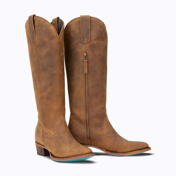 Lane Plane Jane Boots - Burnt Caramel