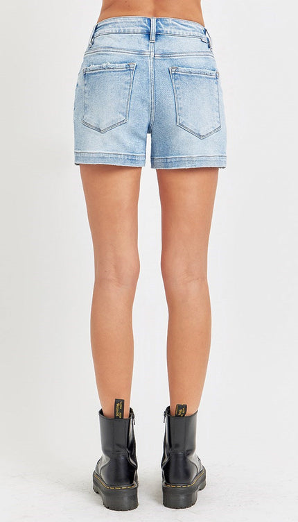 Risen Low Rise Short with Slit