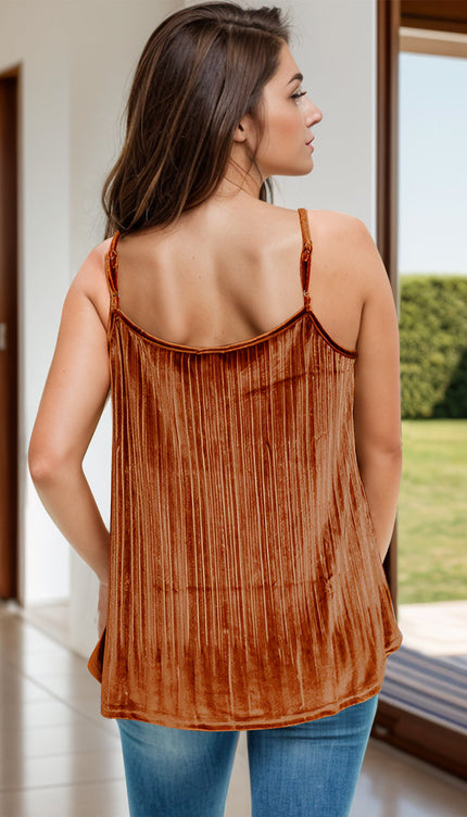 Rustic Chic Lace Detail Cami - Modish