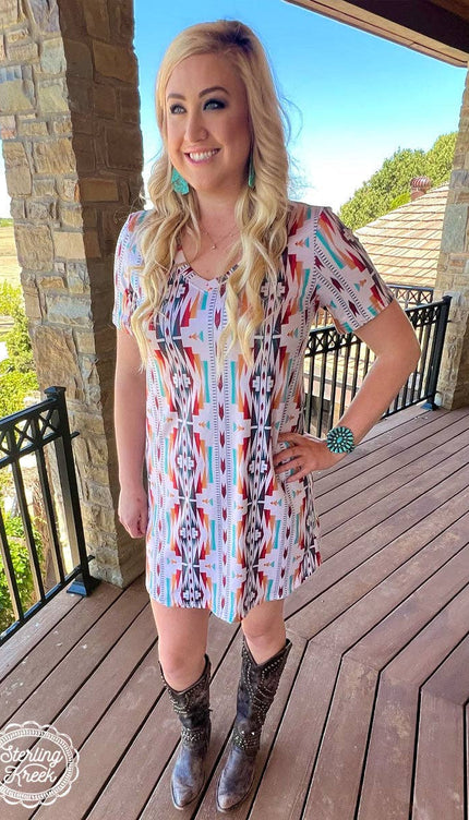 SUNDAY MORNING TSHIRT DRESS - XS